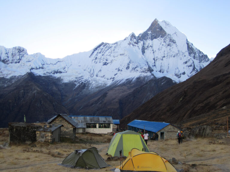 Machapuchhre himal view from ABC