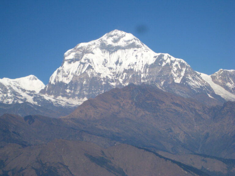 Ghorepani Dhaulagiri Mountain range