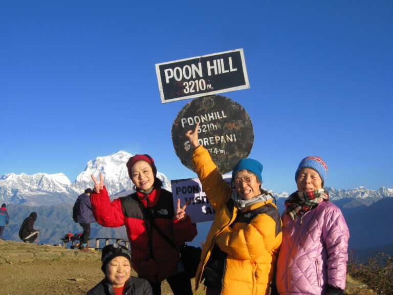 Annapurna base camp trek-view from Poon hill